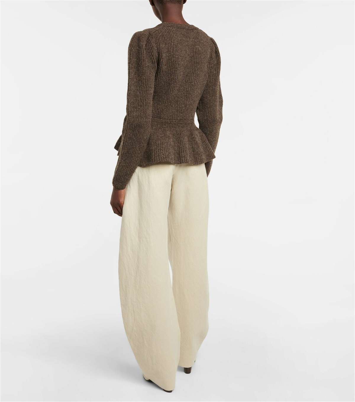 Lemaire - Peplum wool sweater Lemaire