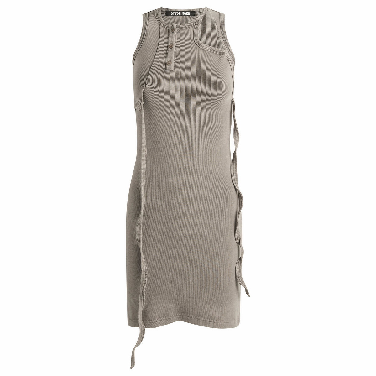 Ottolinger Women's Otto Tank Mini Dress in Sand