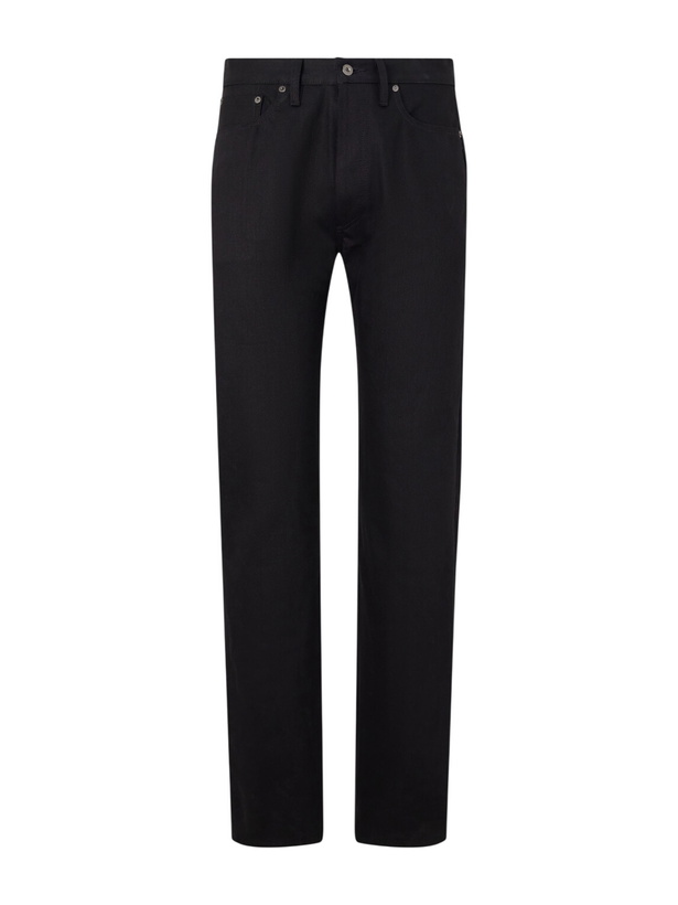 Photo: 3sixteen - CS-220x Classic Straight-Leg Selvedge Jeans - Black