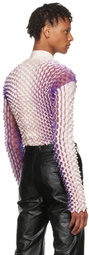 Chet Lo SSENSE Exclusive Purple Midnight Cardigan