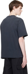Marni Black Cotton 'Marni Patches' T-shirt