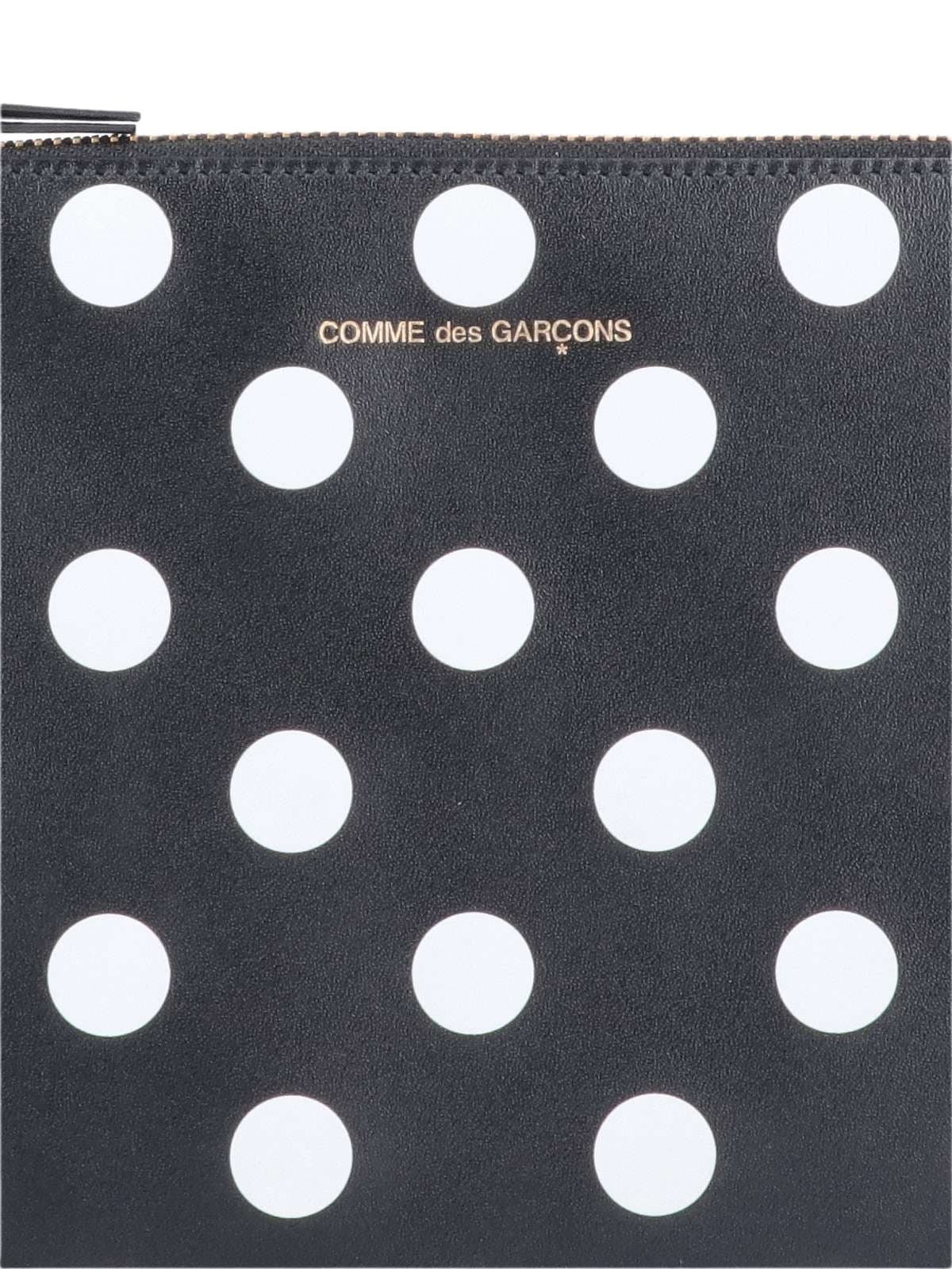 Comme des Garçons Wallet polka Dots pouch