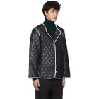Sunnei Black Quilted Jacket