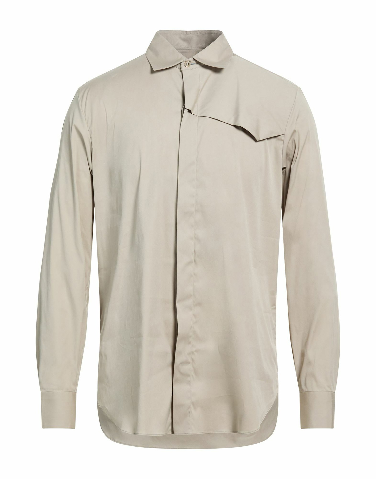Malo Mens Shirt Khaki