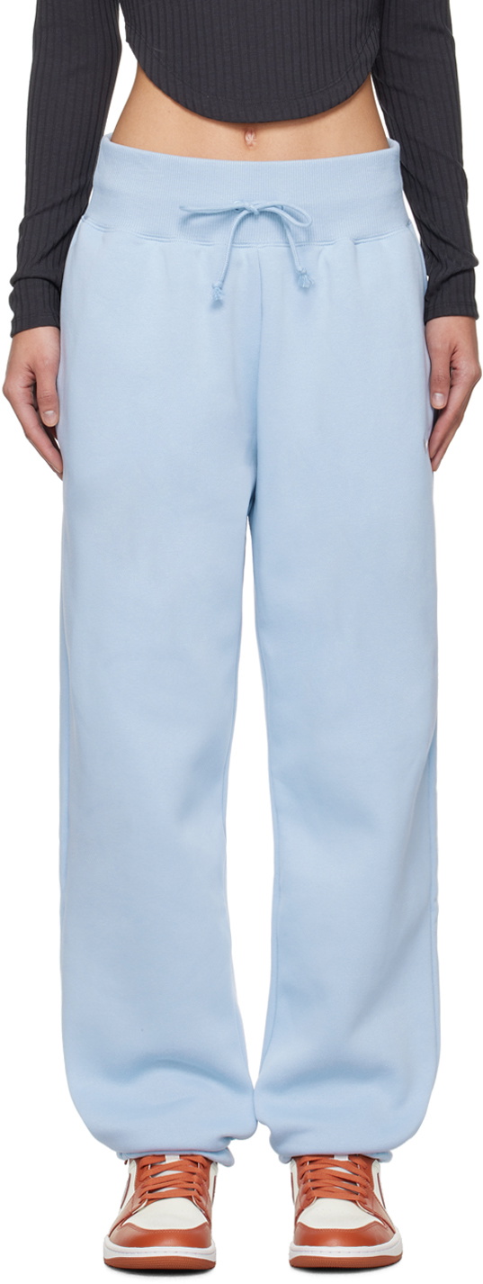 Nike Blue Oversized Sweatpants Nike