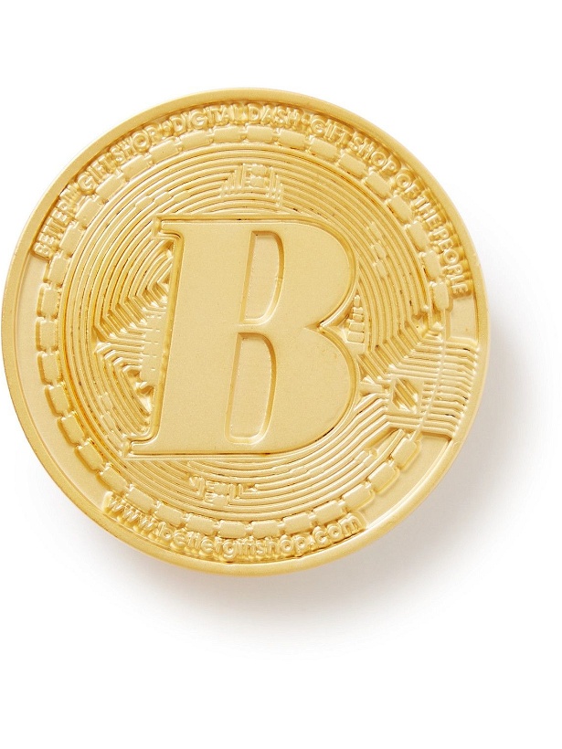 Photo: Better™ Gift Shop - Crypto Debossed Gold-Tone Pin