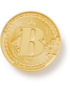 Better™ Gift Shop - Crypto Debossed Gold-Tone Pin