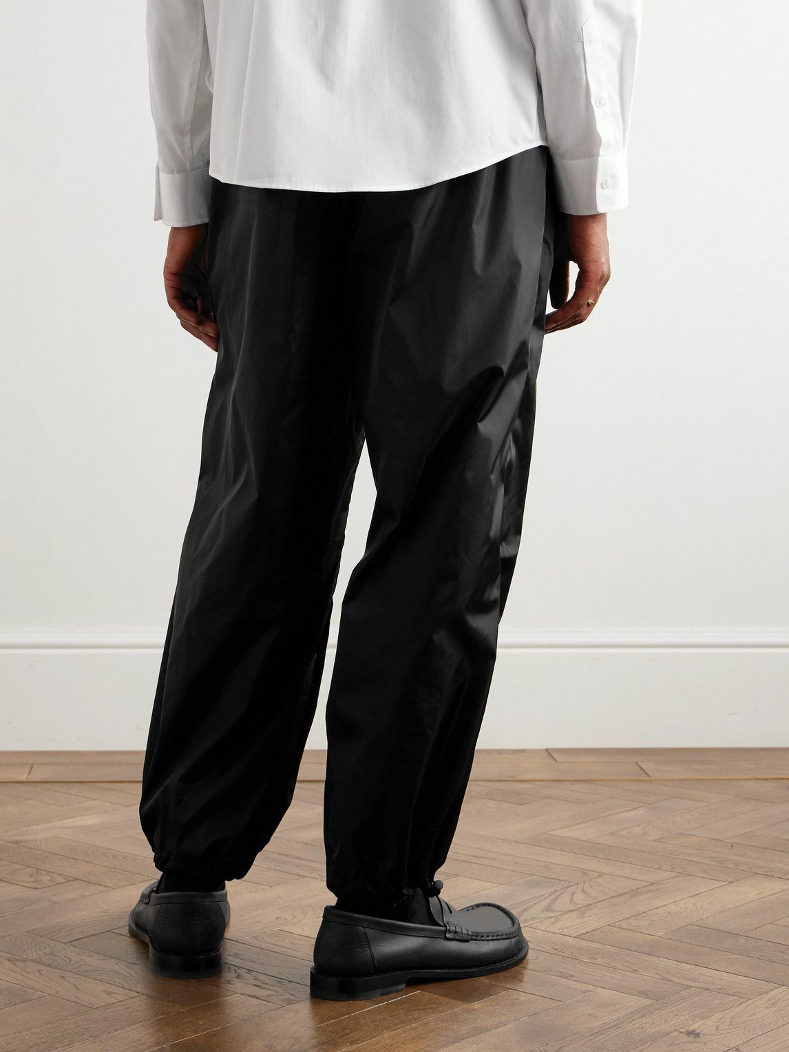 Simone Rocha - Tapered Shell Drawstring Trousers - Black Simone Rocha