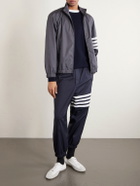 Thom Browne - Tapered Striped Ripstop Sweatpants - Blue