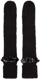 Shushu/Tong Black Knit Gloves