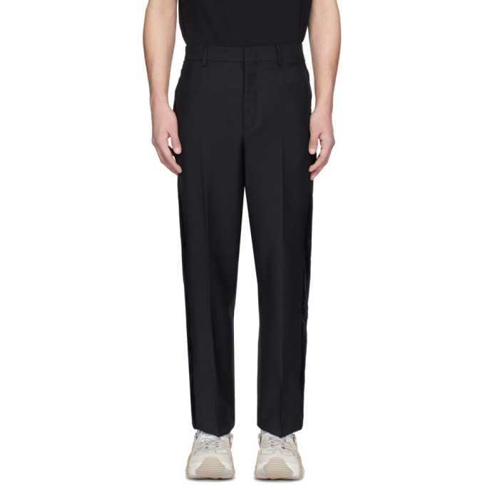 Photo: Valentino Black Wool Formal Pants