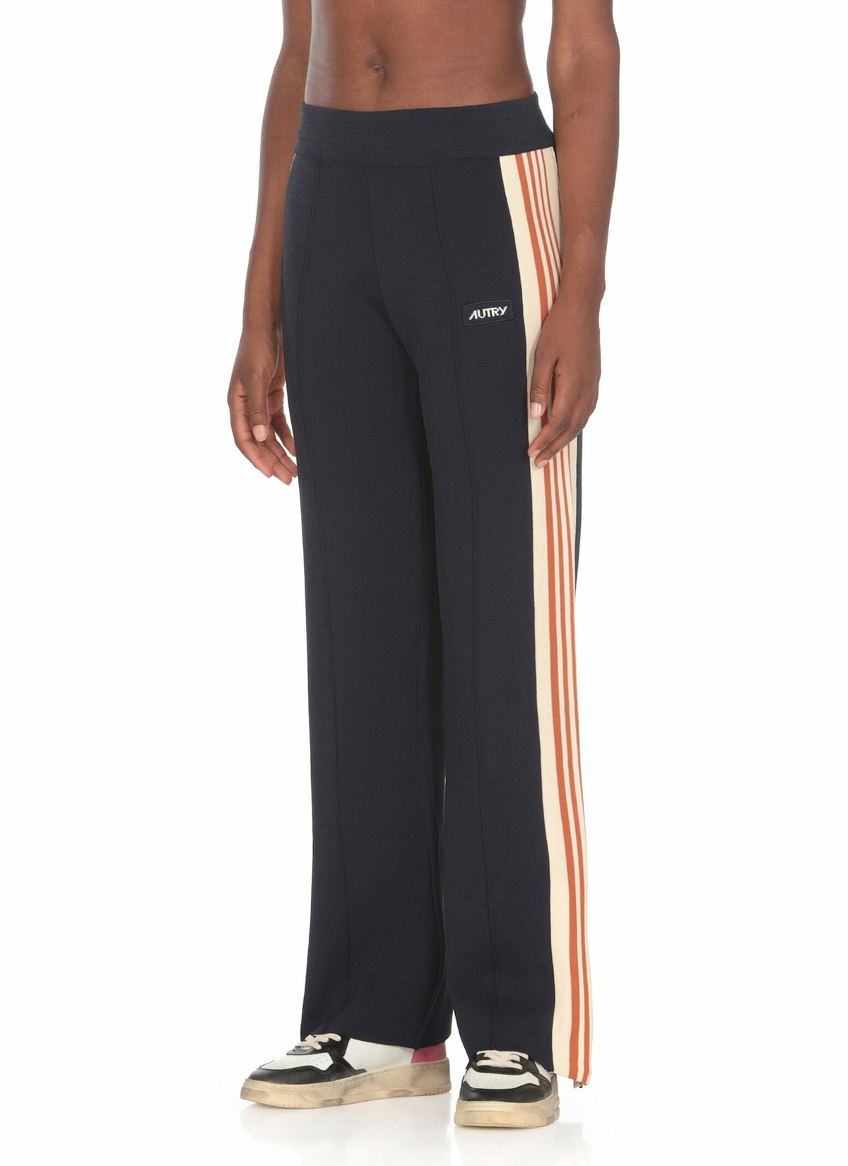 Autry jogger Navy Viscose Blend Pants