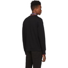 Alexander McQueen Black French Terry Sweatshirt