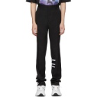 Calvin Klein 205W39NYC Black Wool Cigarette Trousers