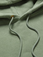 WTAPS - Cotton-Jersey Hoodie - Green