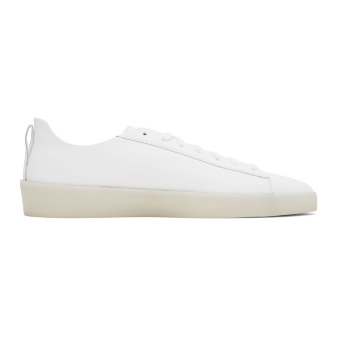 Photo: Essentials White Tennis Court Low Sneakers