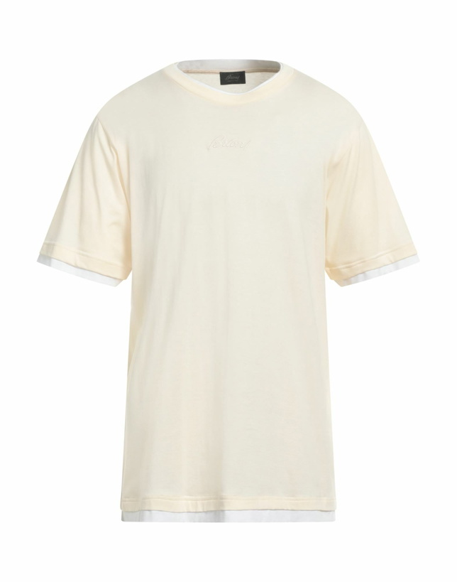 Photo: Brioni Mens T-shirt Cream