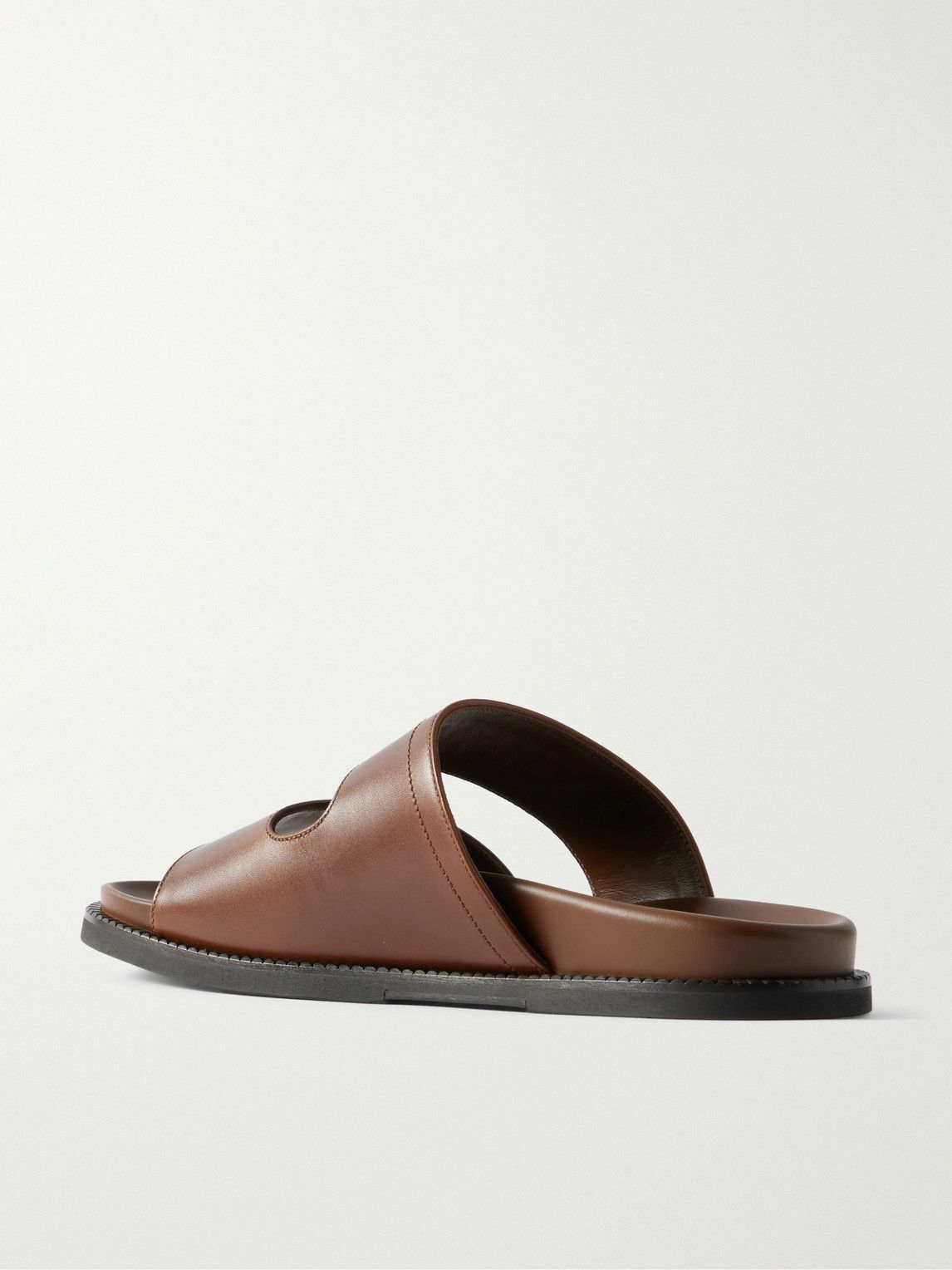 J.M. Weston - Leather Sandals - Brown