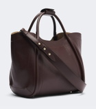 Max Mara Medium leather top-handle bag