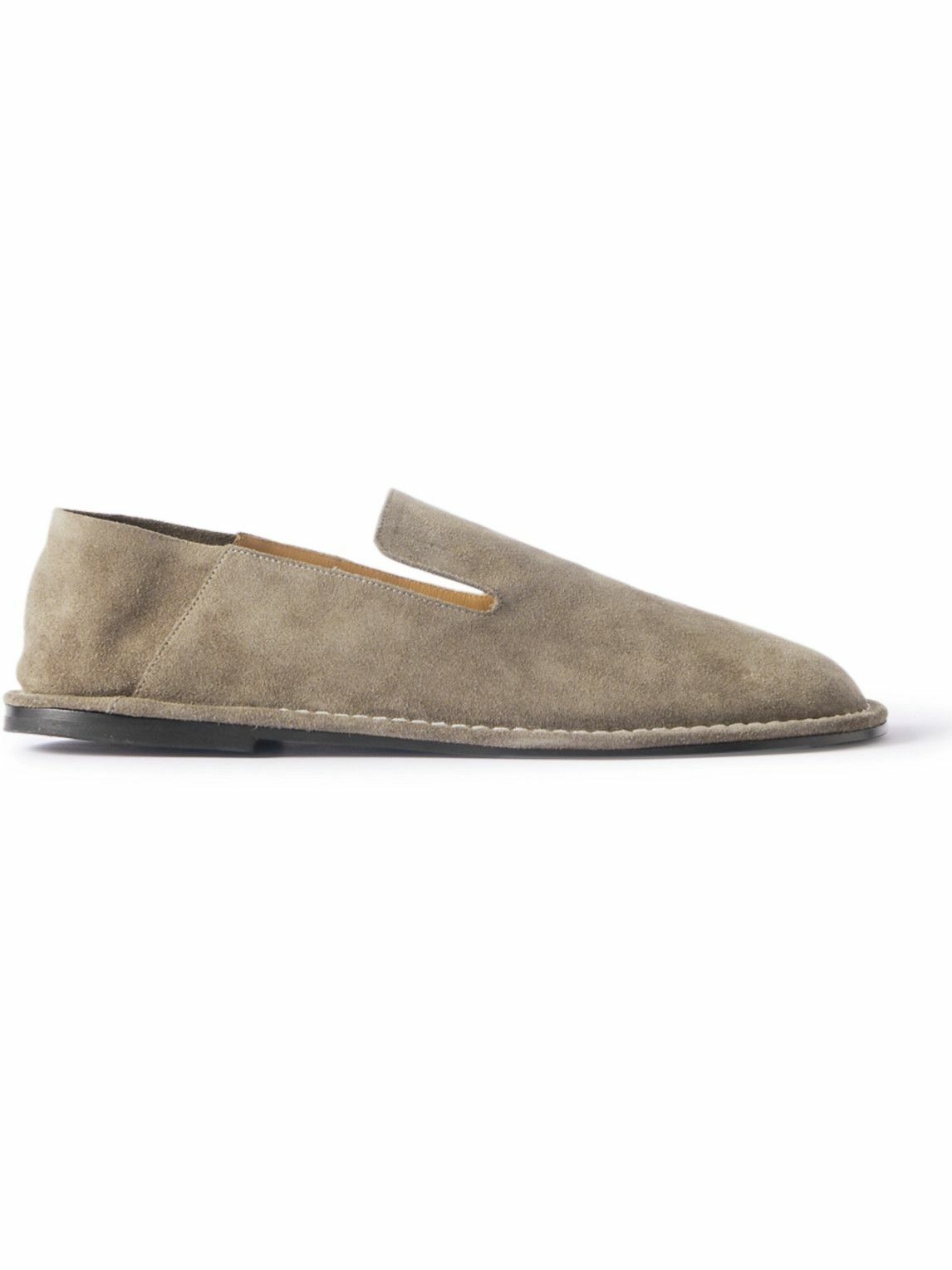 国内発送関税込み AMI PARIS Midi スエード スリッポン AMI PARIS Slip-on Suede Shoes AMI