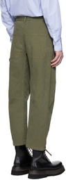 Nili Lotan Khaki Carpenter Trousers