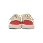 Fear of God Grey and Red 101 Backless Sneakers