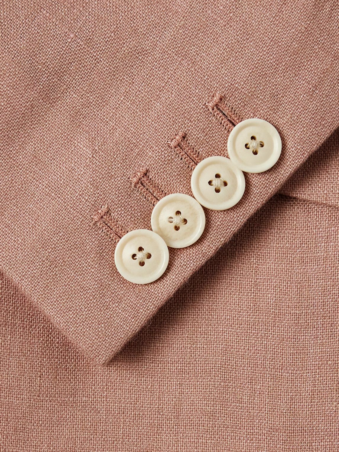 Favourbrook - Slim-Fit Linen Suit Jacket - Pink