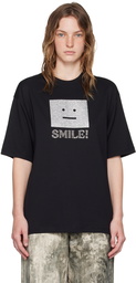 Acne Studios Black Relaxed-Fit T-Shirt