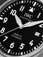 IWC Schaffhausen - Pilot's Mark XX Automatic 40mm Stainless Steel and Leather Watch, Ref. No. IWIW328201