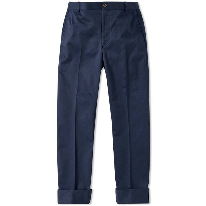 Photo: Thom Browne Lightweight Unconstructed Chino Blue