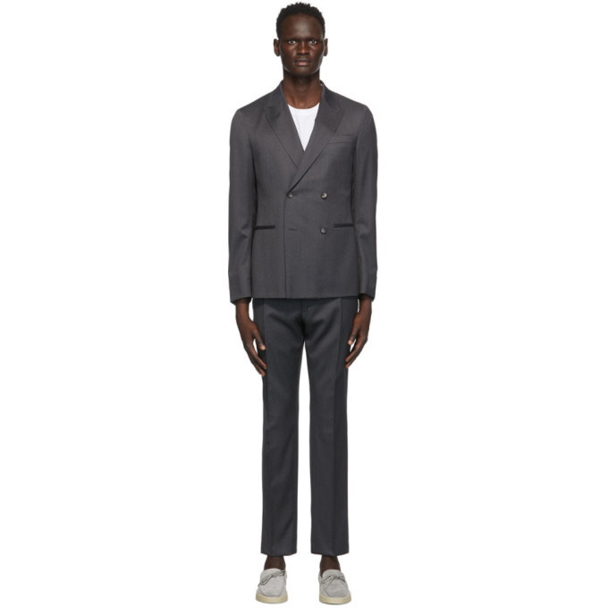 Photo: Z Zegna Grey Drop 8 Suit