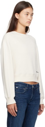 rag & bone Off-White Embroidered Sweatshirt