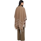 Max Mara Brown Hildestole Scarf