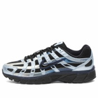 Nike Women's P-6000 Sneaker in Black/Blue/Silver