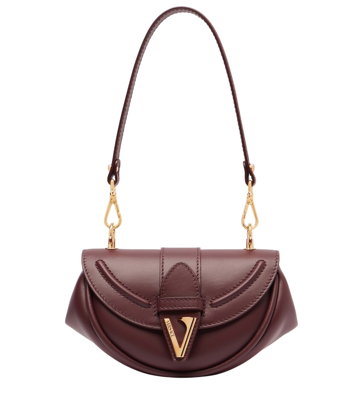 Versace Virtus Mini tweed shoulder bag Versace