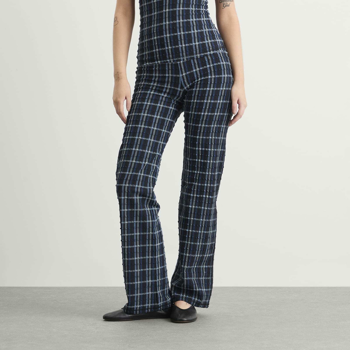 Peachy Den Women's Cindy Trouser in Selvedge