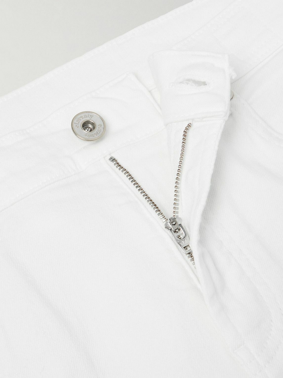Eleventy - Slim-Fit Straight-Leg Jeans - White