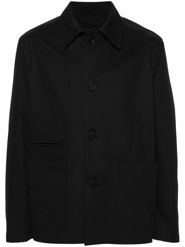 Photo: Lanvin Twill Shirt Jacket