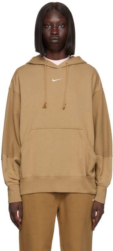 Photo: Nike Brown Sportswear Everyday Modern Hoodie