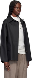 KASSL Editions Black Original Hip Rubber Jacket