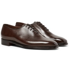 George Cleverley - Alan 3 Whole-Cut Leather Oxford Shoes - Brown