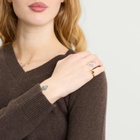 Simuero Women's Faro Ring in Gold/Brown