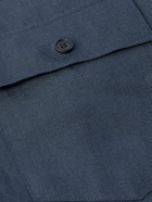 Valstar - Brixton Linen Overshirt - Blue