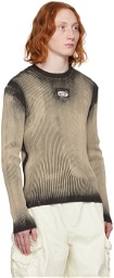 Diesel Brown & Beige K-Darin Sweater