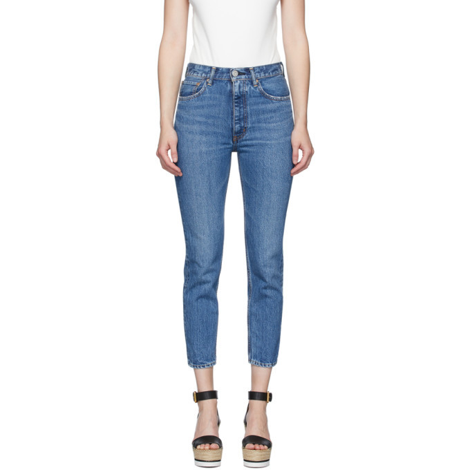 Moussy Vintage Blue Hinsdale Skinny Jeans