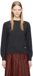 UMBER POSTPAST Gray Brushed Sweater