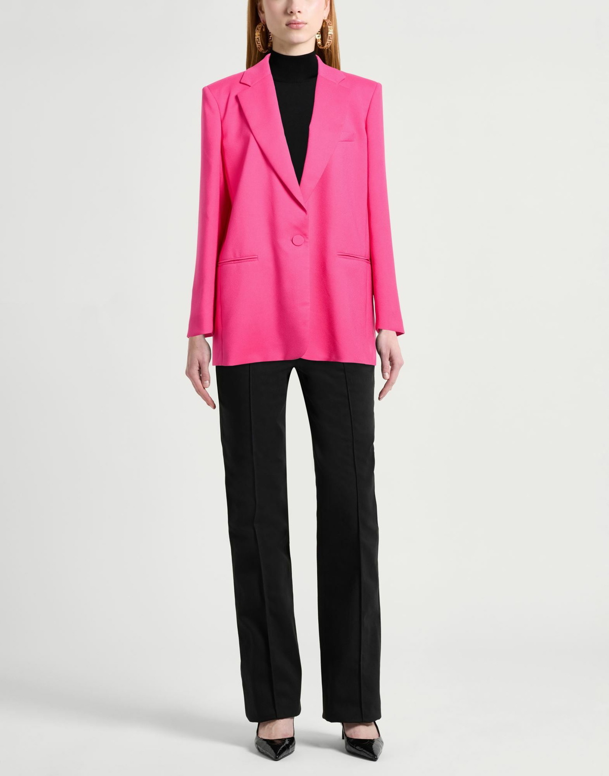 The Andamane Womens Blazer Fuchsia