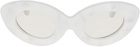ERL Off-White Betty Sunglasses