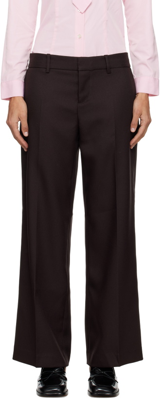 Photo: Sandy Liang Brown Grandpa Trousers