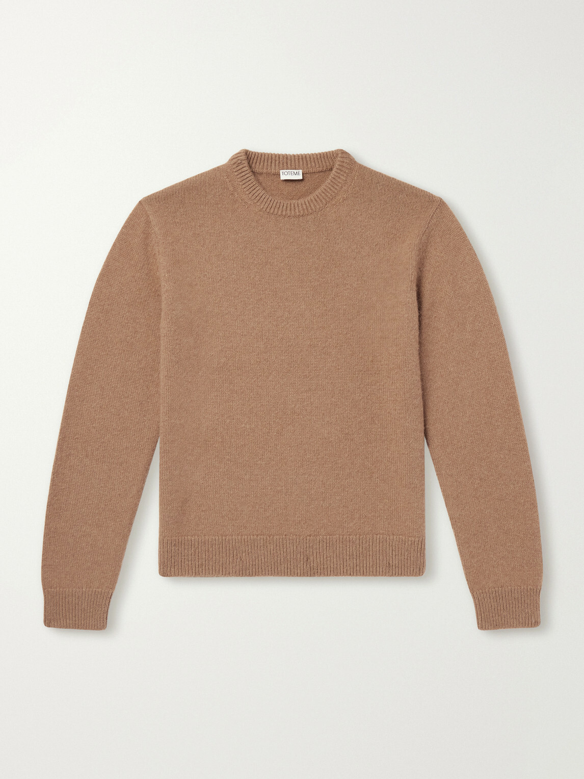 TOTEME - Camel Hair Sweater - Brown